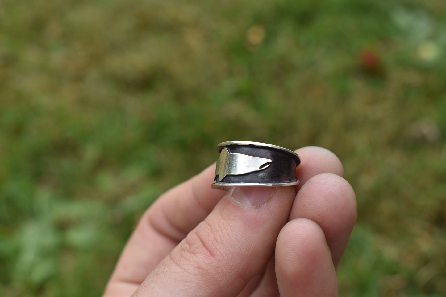 Adjustable Salmon Ring Sizes 7-8