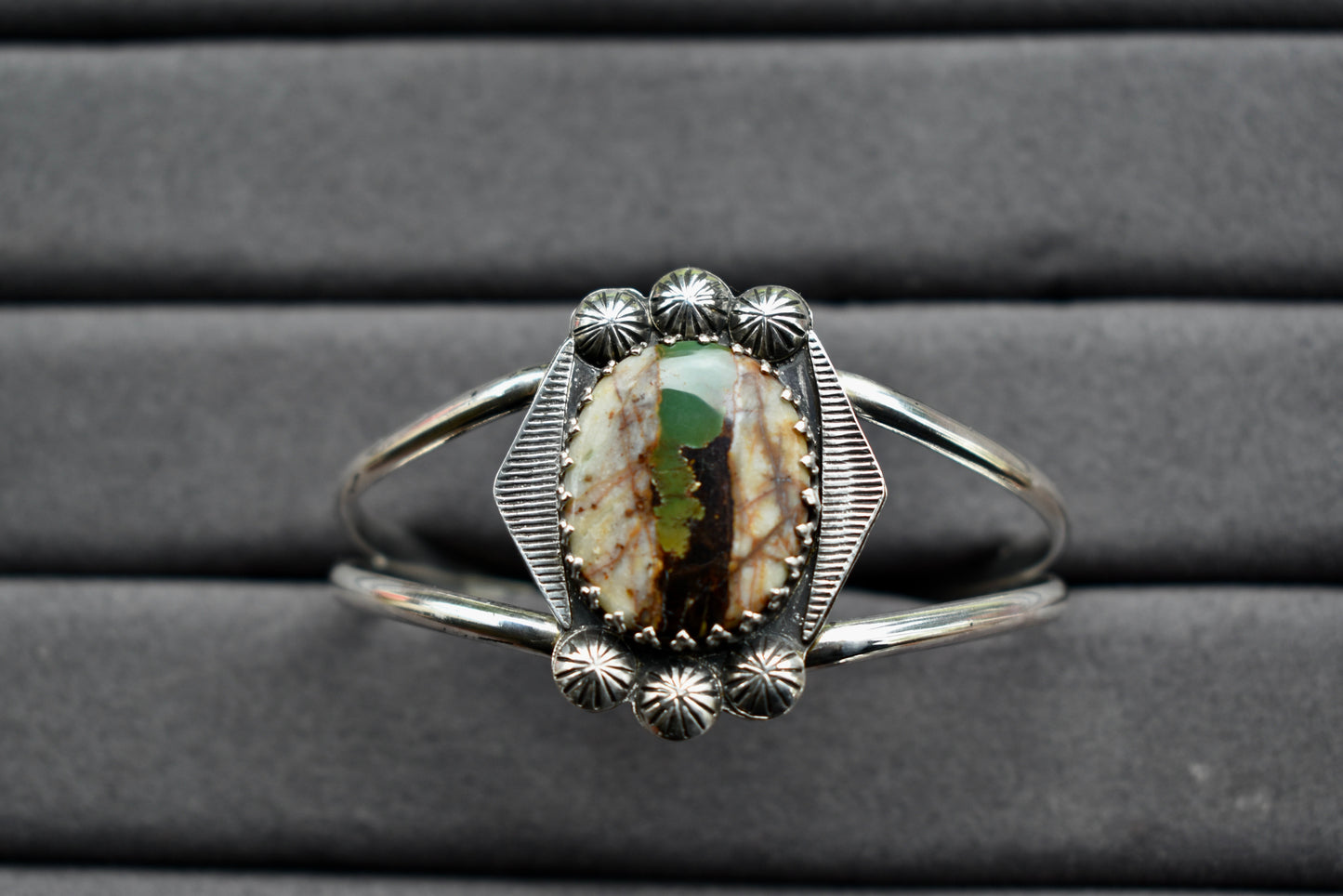 Royston Ribbon Turquoise Cuff
