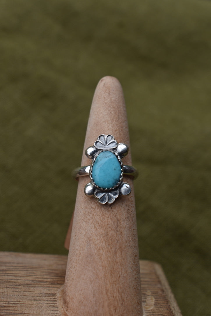 Blue Moon Turquoise Ring Size 5.5