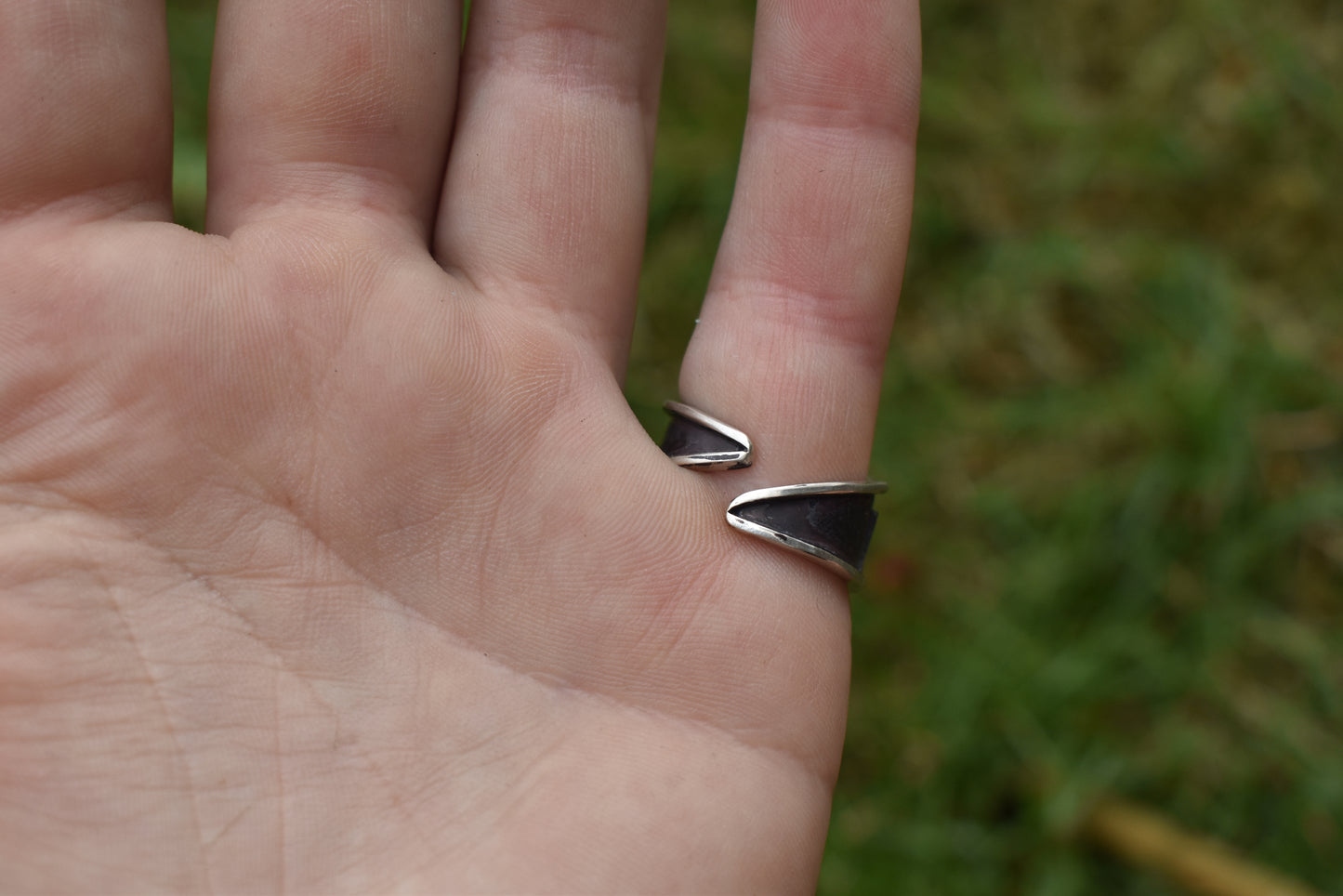 Adjustable Salmon Ring Sizes 7-8
