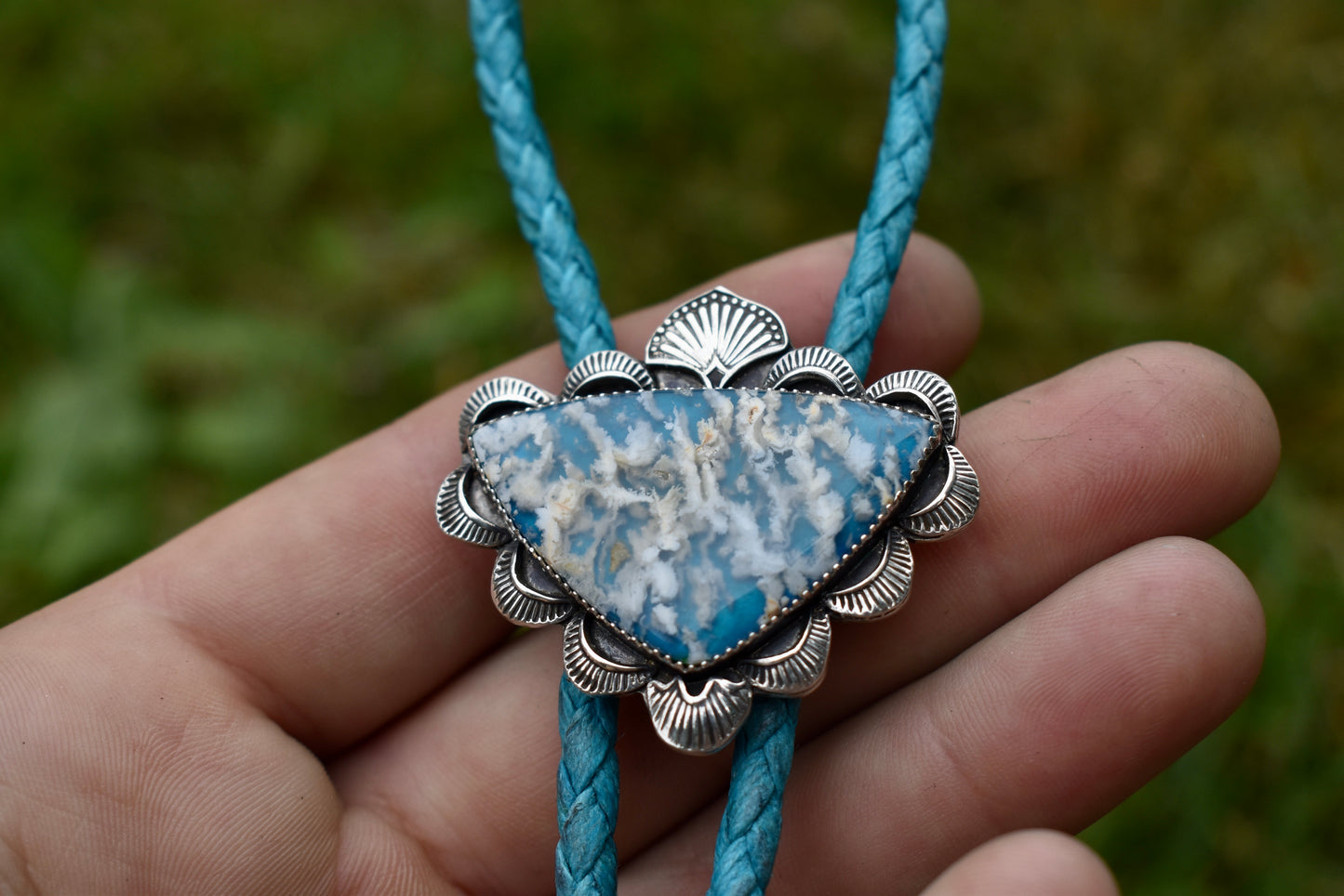 Summer Clouds Bolo Tie