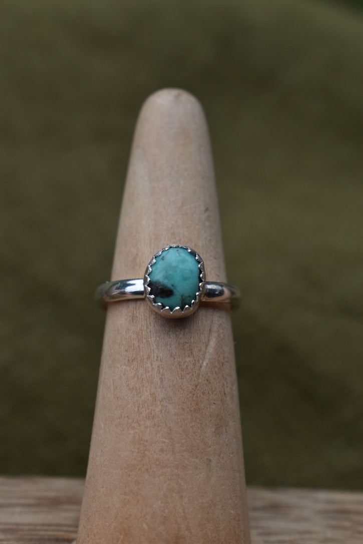 Blue Moon Turquoise Ring Size 6