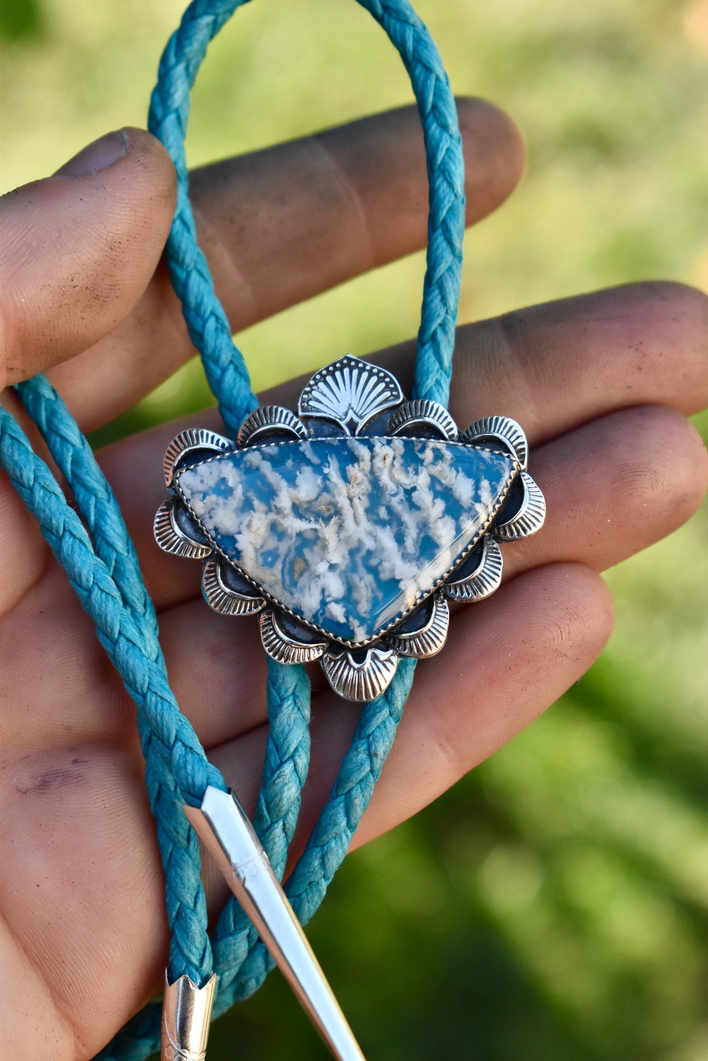 Summer Clouds Bolo Tie