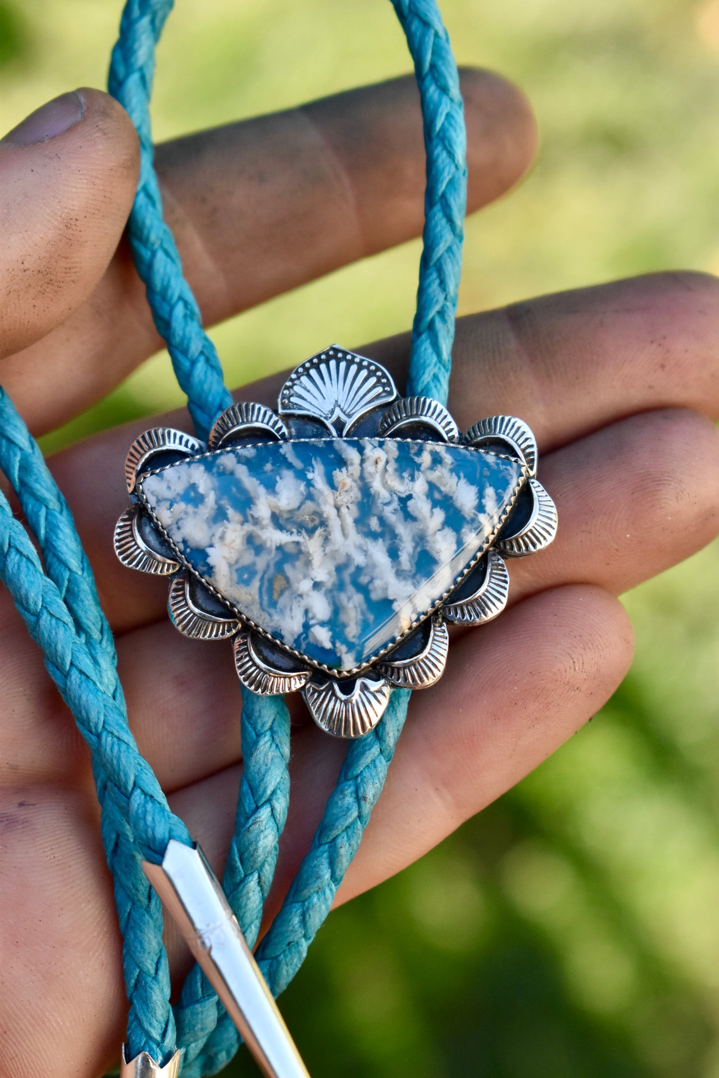 Summer Clouds Bolo Tie