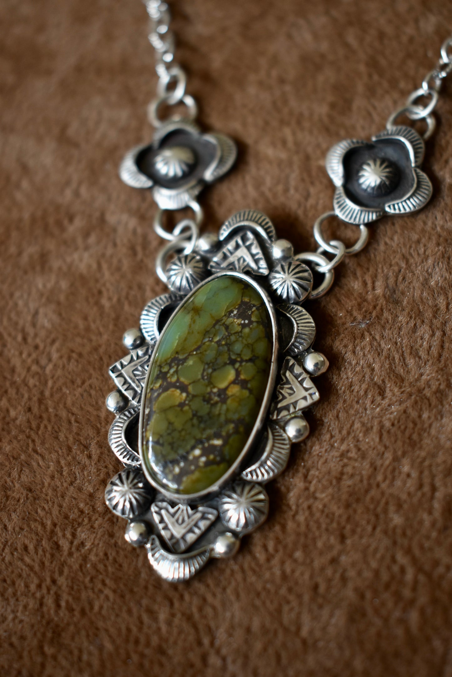 Starfox Variscite Statement Pendant