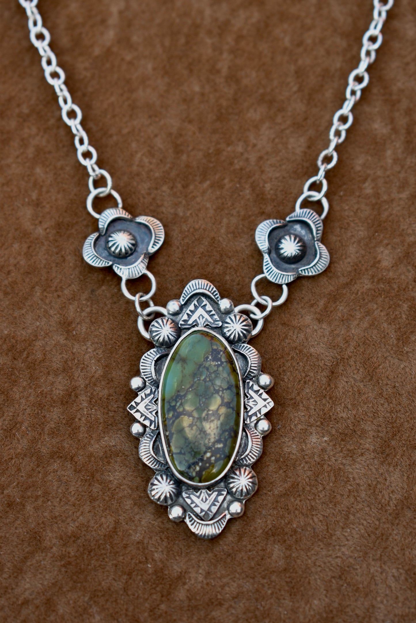Starfox Variscite Statement Pendant