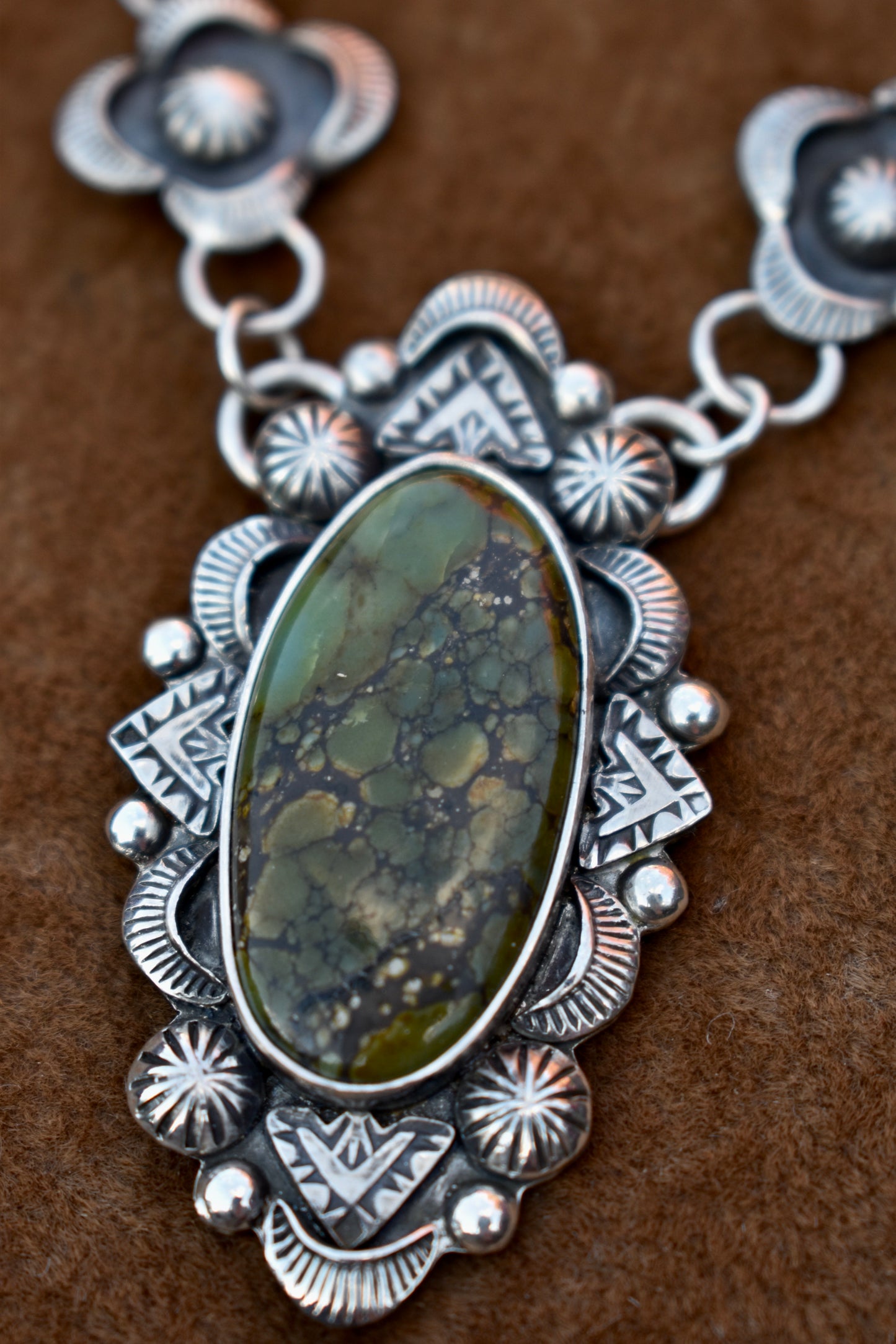 Starfox Variscite Statement Pendant