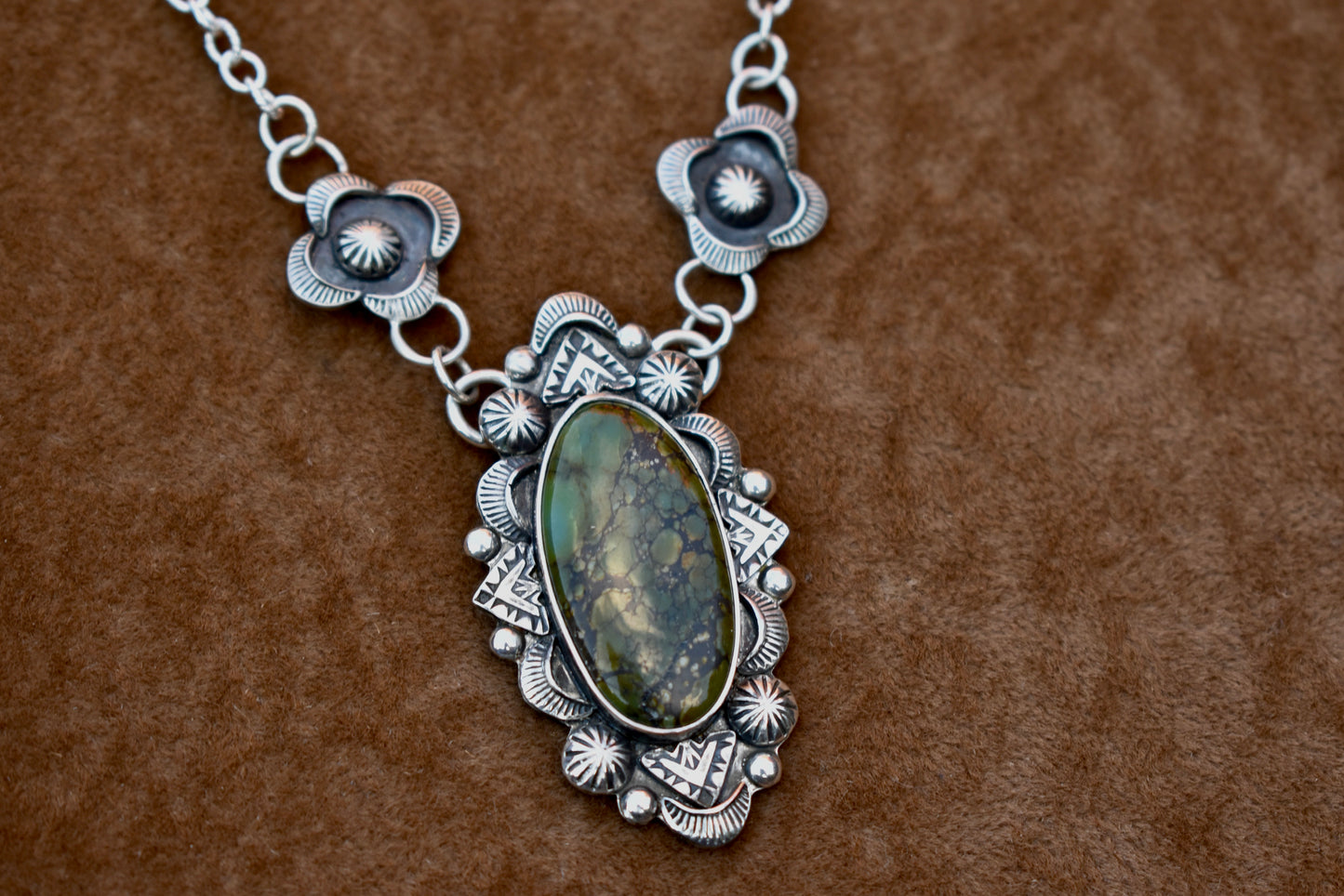Starfox Variscite Statement Pendant