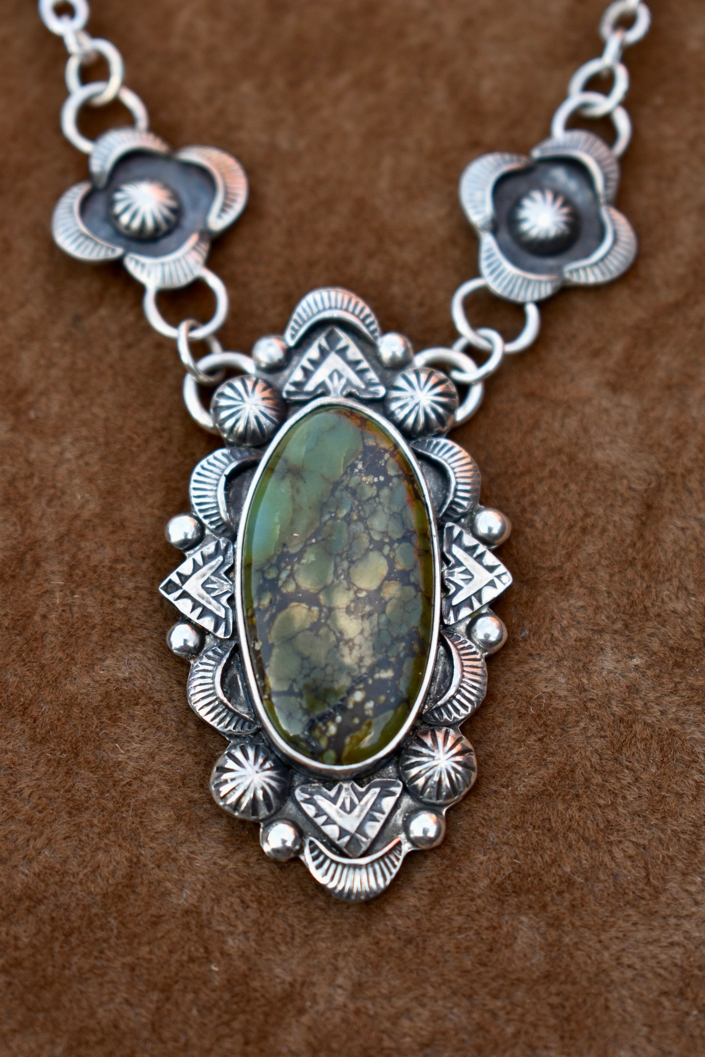Starfox Variscite Statement Pendant