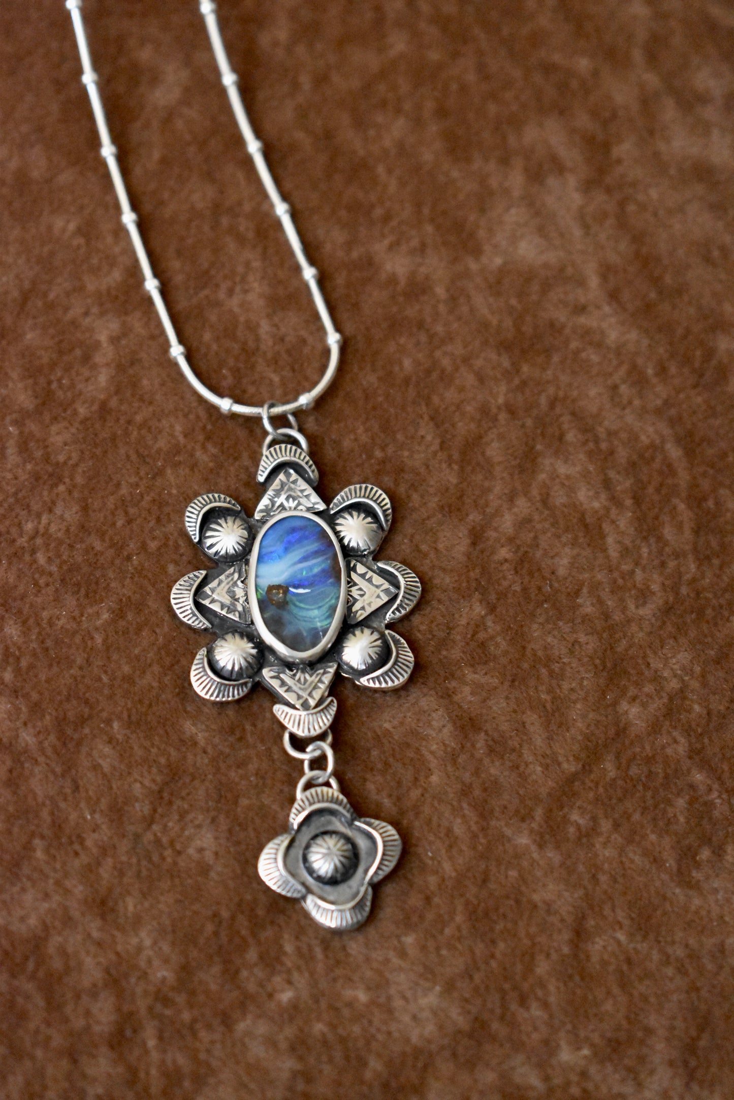 Boulder Opal Pendant