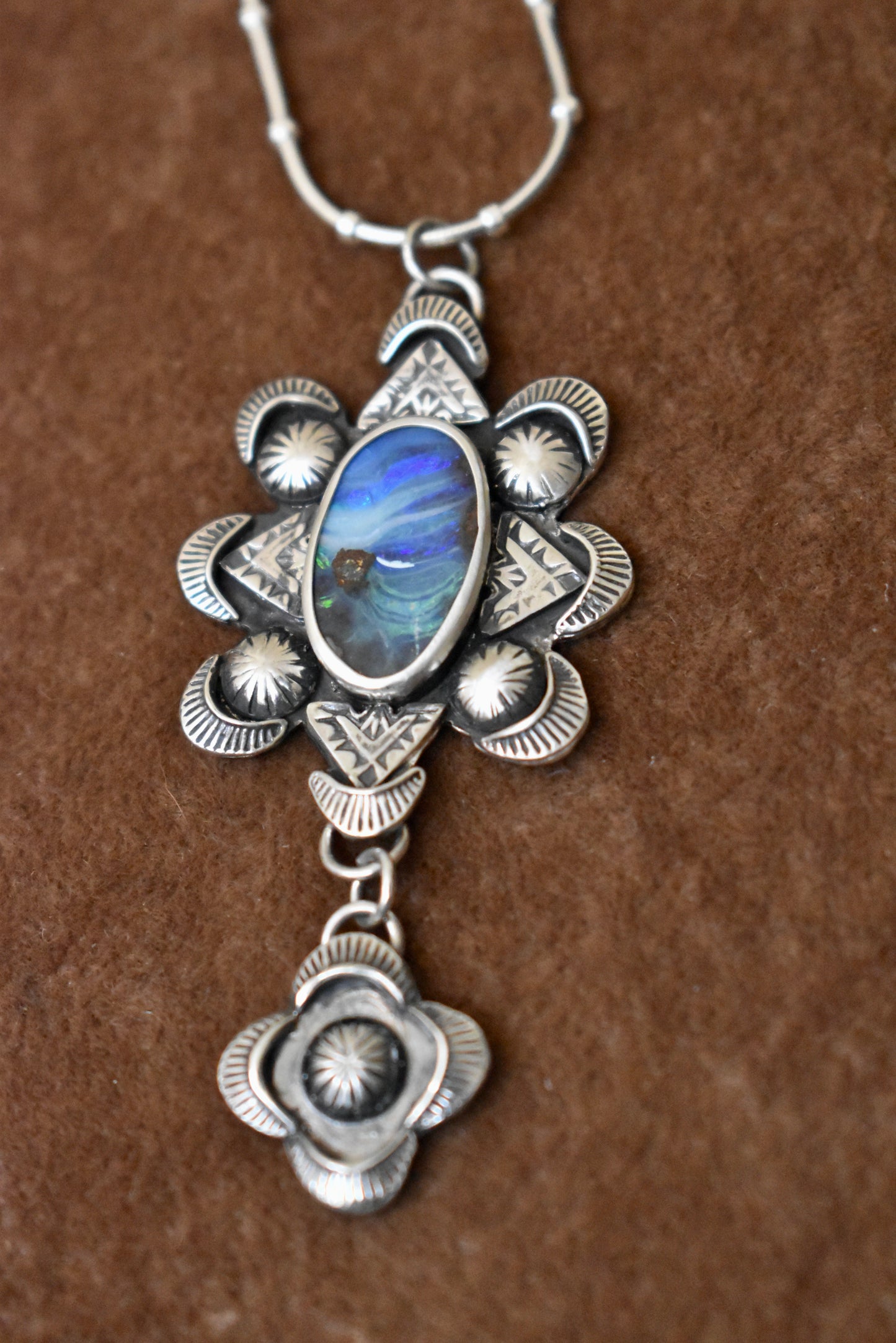 Boulder Opal Pendant