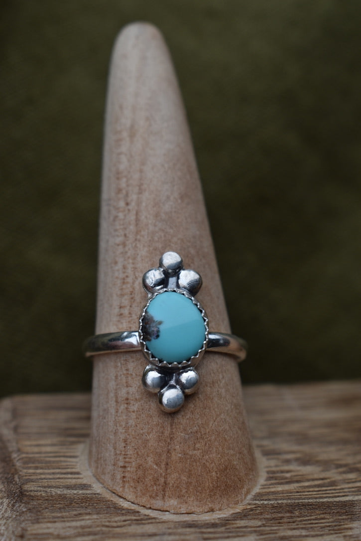 Blue Moon Turquoise Ring Size 11
