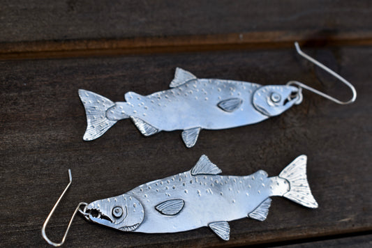Salmon Earrings #3
