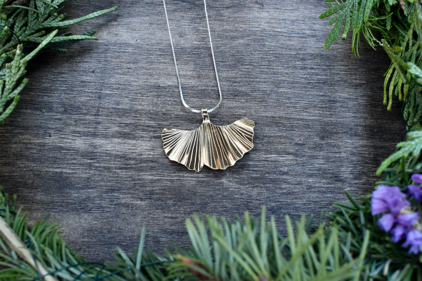 Ginkgo Pendant