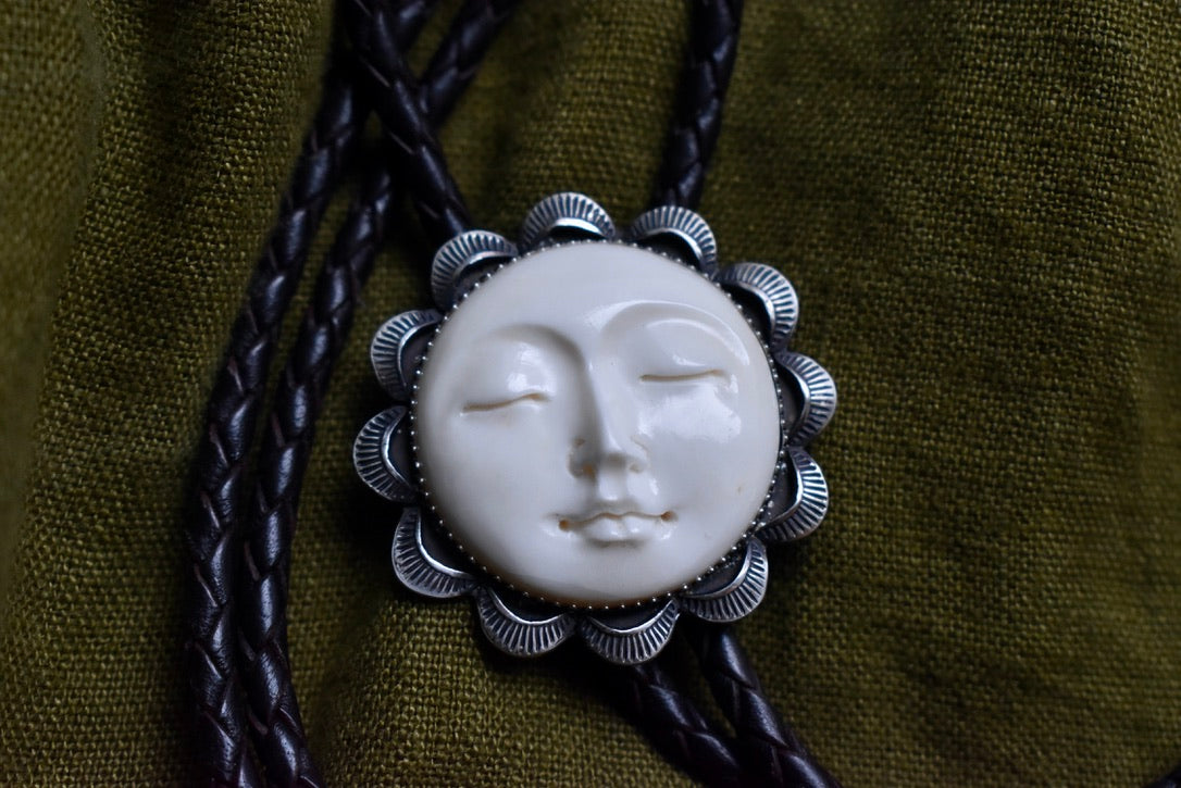 Moon Bolo Tie