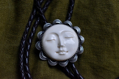 Moon Bolo Tie