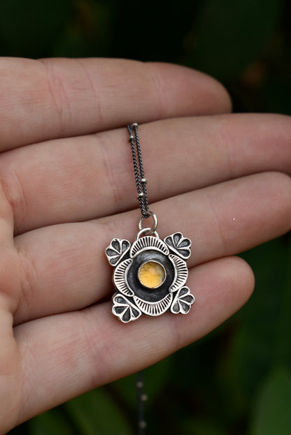 Citrine Gemmy Pendant