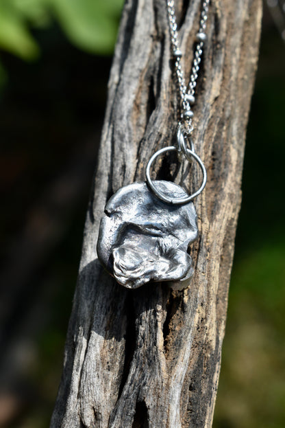 She Sells Seashells Pendant with Opal
