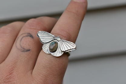 Moth Ring Size 9