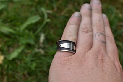 Adjustable Salmon Ring Sizes 6.5-7.5