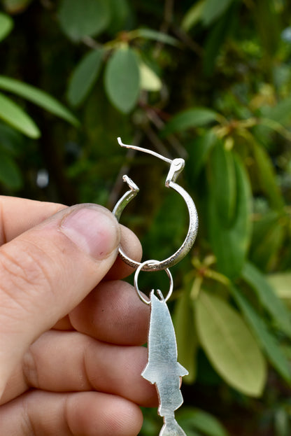 Salmon Interchangeable Hoops