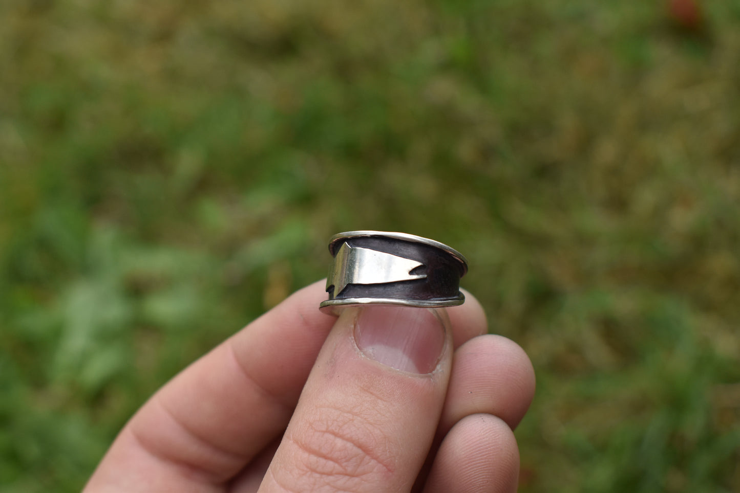 Adjustable Salmon Ring Sizes 7-8