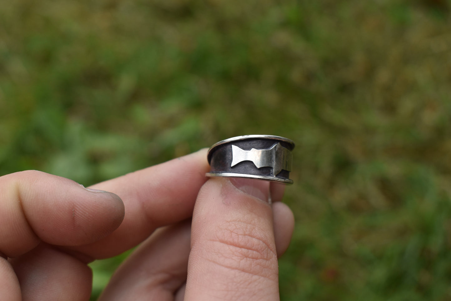Adjustable Salmon Ring Sizes 7-8