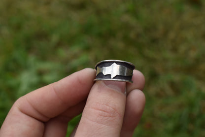 Adjustable Salmon Ring Sizes 7-8
