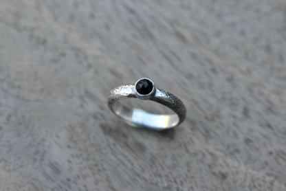 Black Onyx Gemmy Ring Size 8