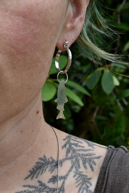 Salmon Interchangeable Hoops