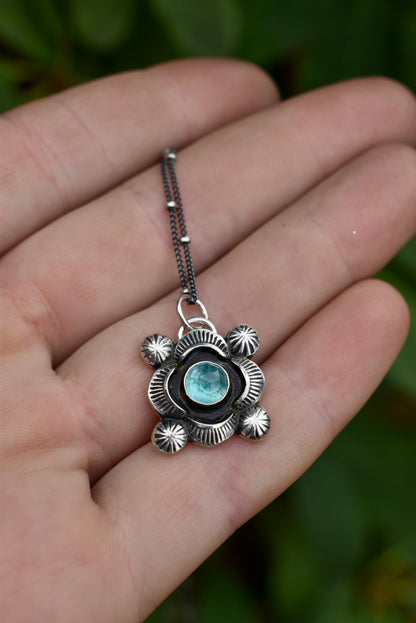 Aquamarine Gemmy Pendant