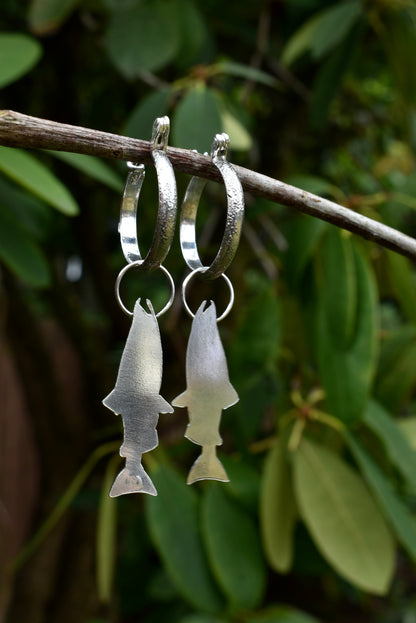 Salmon Interchangeable Hoops