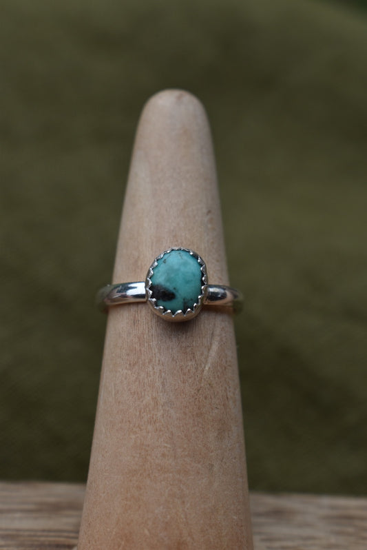 Blue Moon Turquoise Ring Size 6