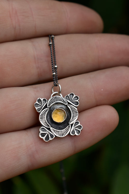 Citrine Gemmy Pendant