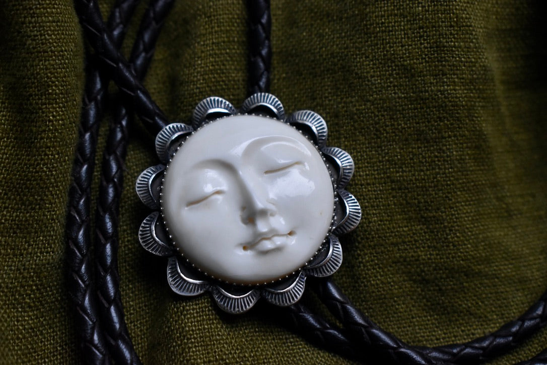 Moon Bolo Tie