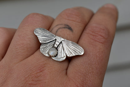 Moth Ring Size 10