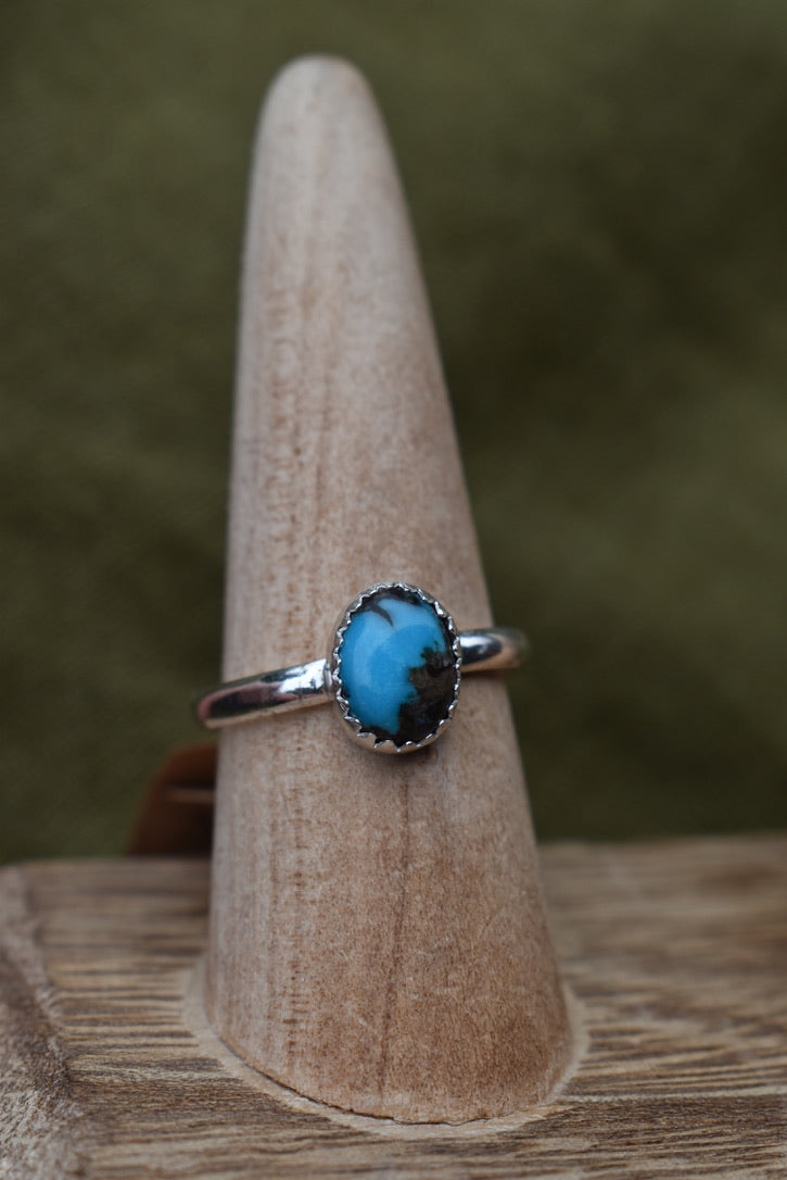 Blue Moon Turquoise Ring Size 9.5