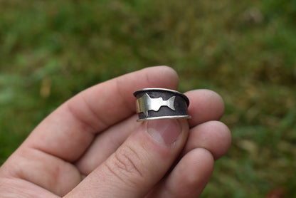 Adjustable Salmon Ring Sizes 6.5-7.5