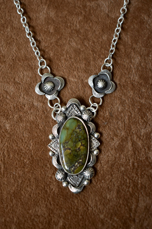 Starfox Variscite Statement Pendant