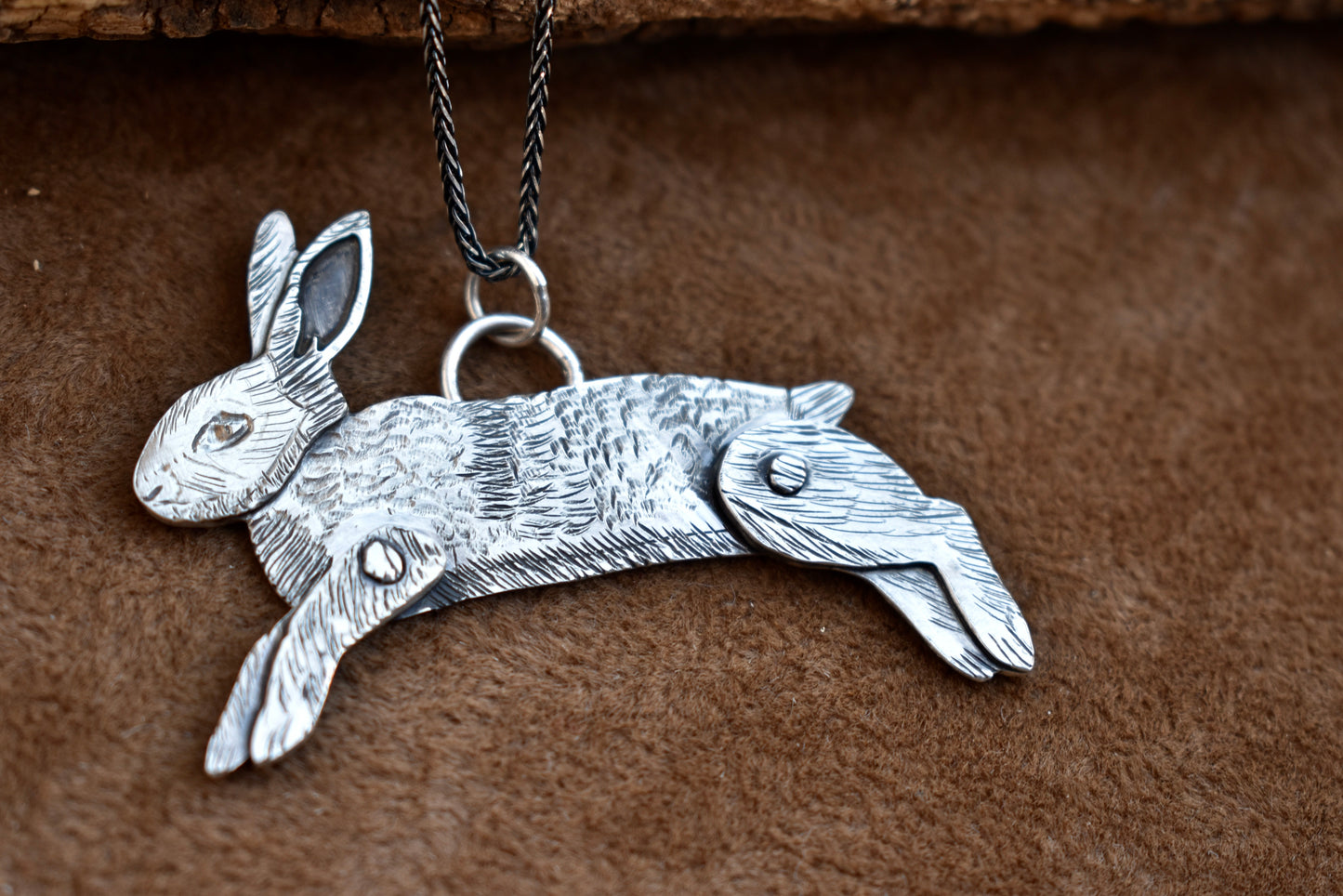Made to Order Kinetic Rabbit Pendant