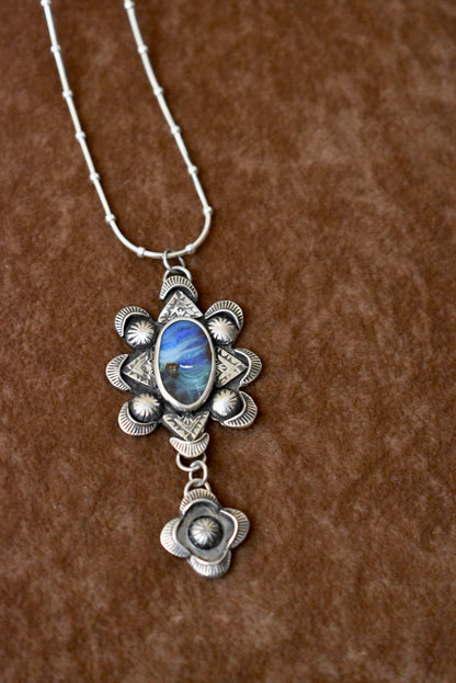 Boulder Opal Pendant