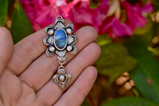 Boulder Opal Pendant