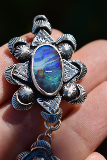 Boulder Opal Pendant