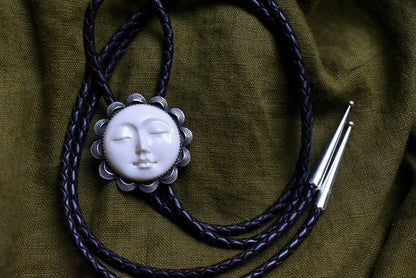 Moon Bolo Tie