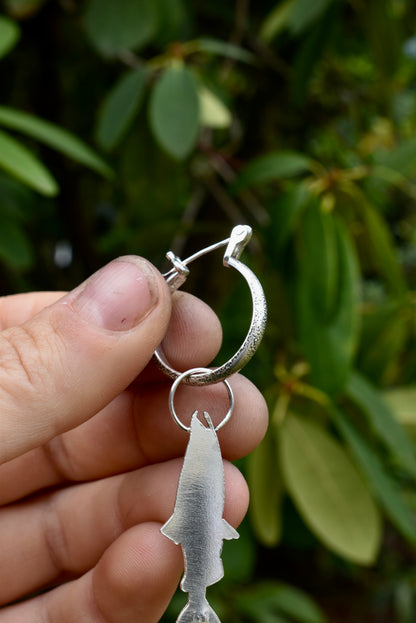 Salmon Interchangeable Hoops