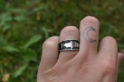Adjustable Salmon Ring Sizes 7-8