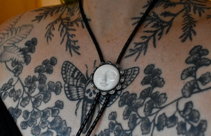 Moon Bolo Tie