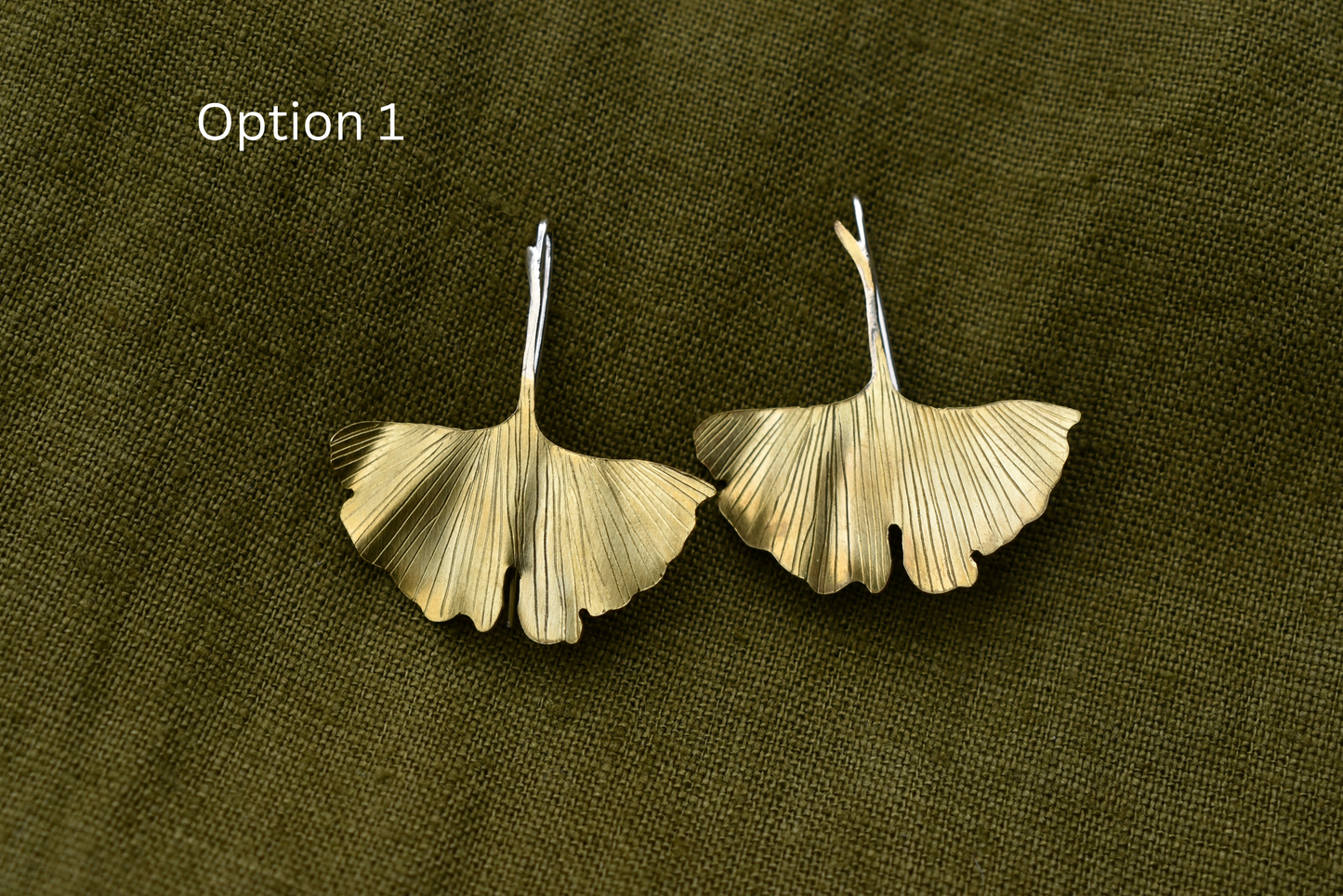 Ginkgo Earrings