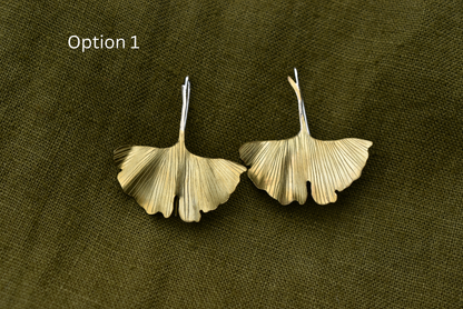 Ginkgo Earrings