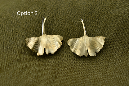 Ginkgo Earrings